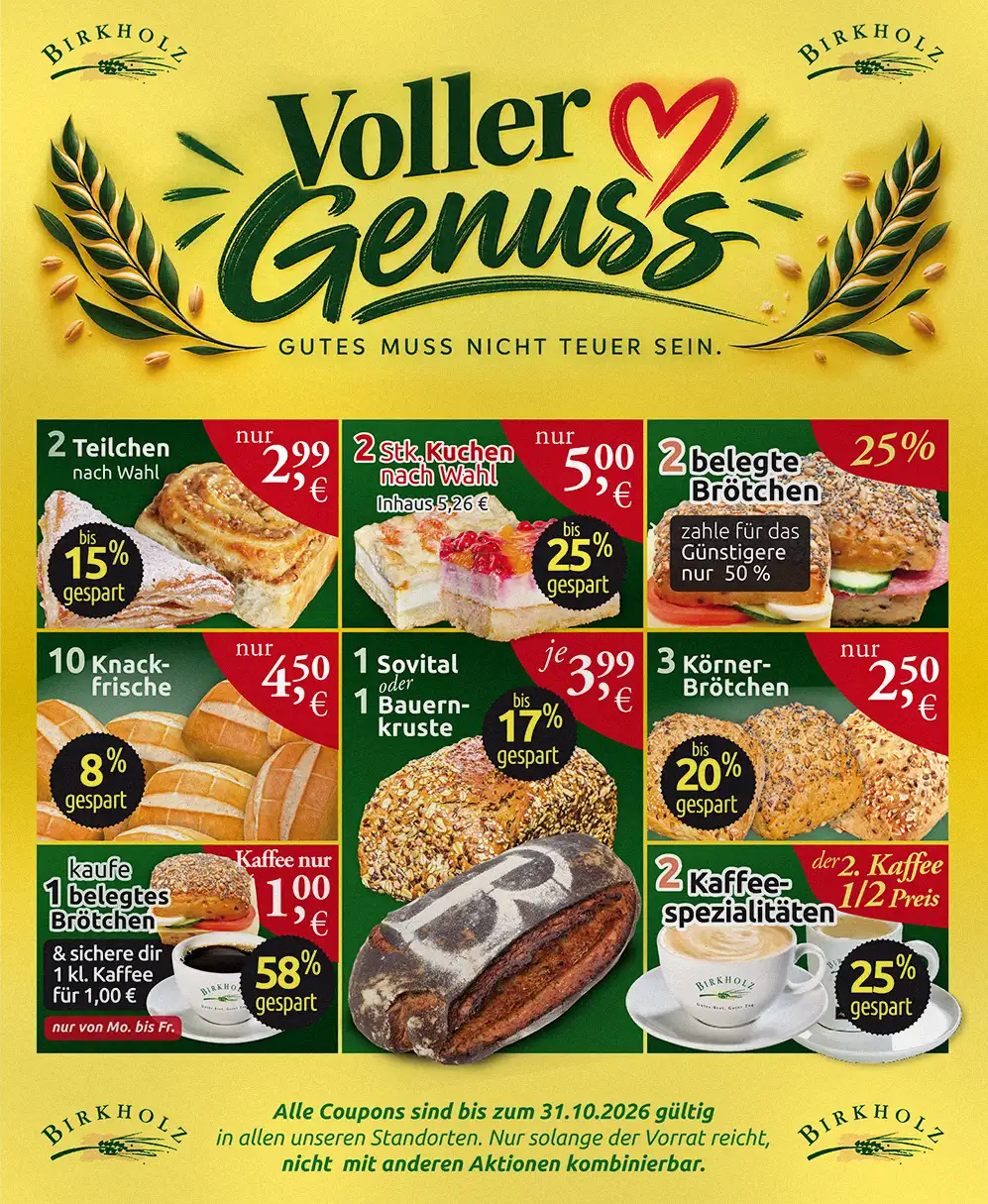 Birkholz Coupons